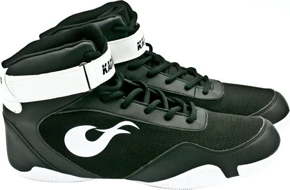 Kanisi Unanimous Boxing Shoes - - Black/White