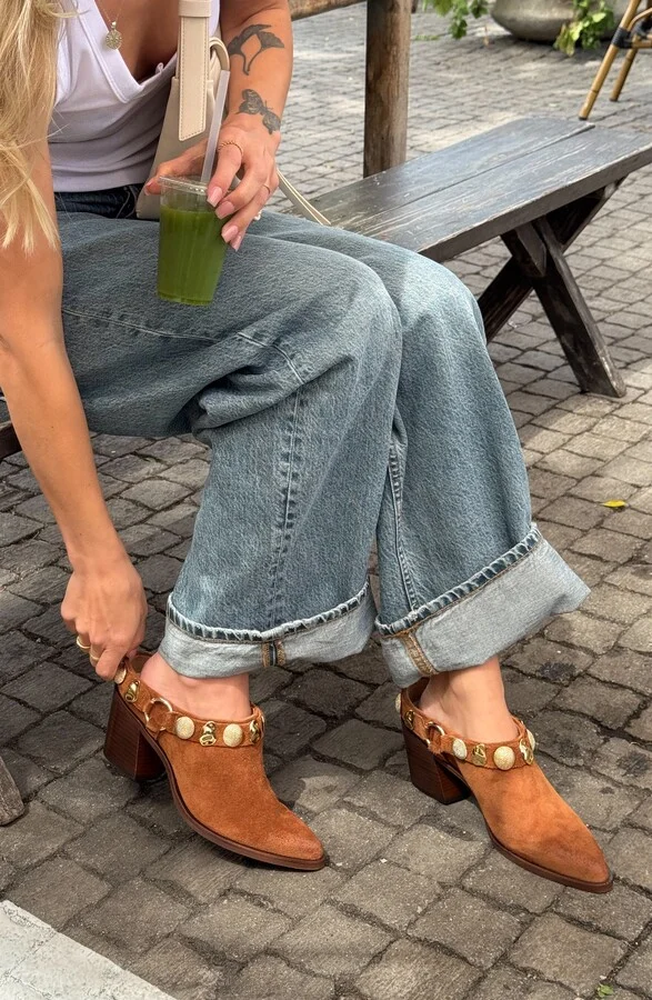 Kanyon Studded Suede Mule - Image 2