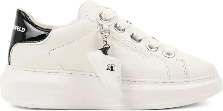 Kapri keychain patent-leather sneakers