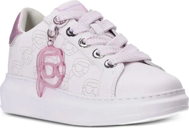 Kapri NFT monogram leather sneakers - Image 2