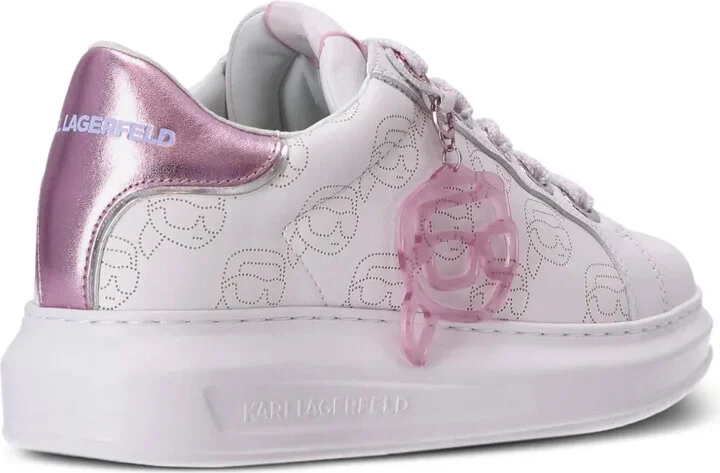 Kapri NFT monogram leather sneakers - Image 3