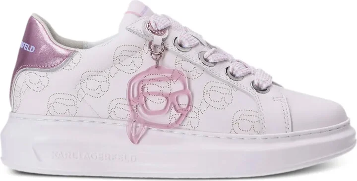 Kapri NFT monogram leather sneakers