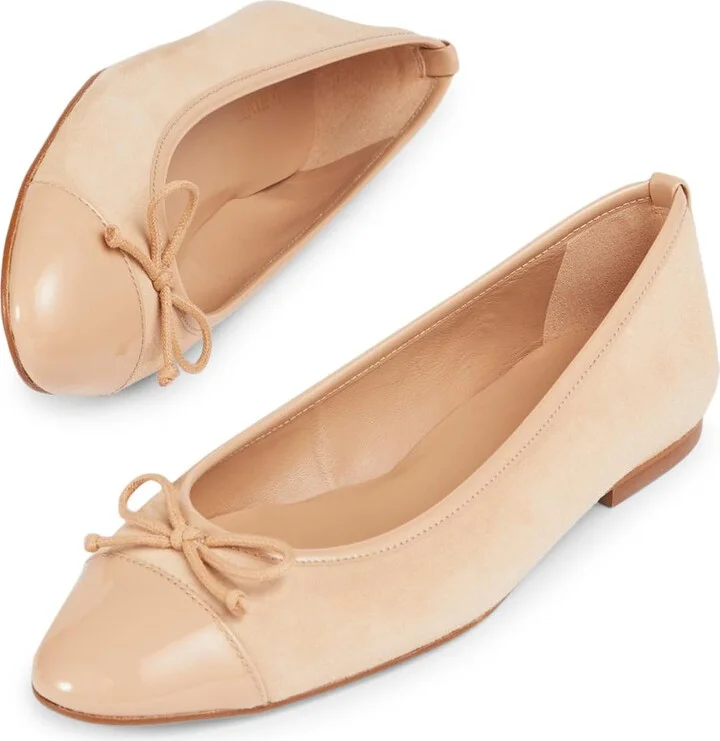 Kara Cap Toe Ballet Flat - Image 4