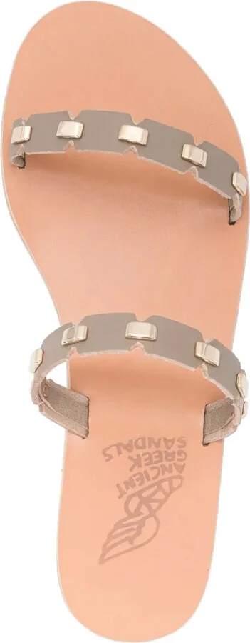 Kara leather slides - Image 4