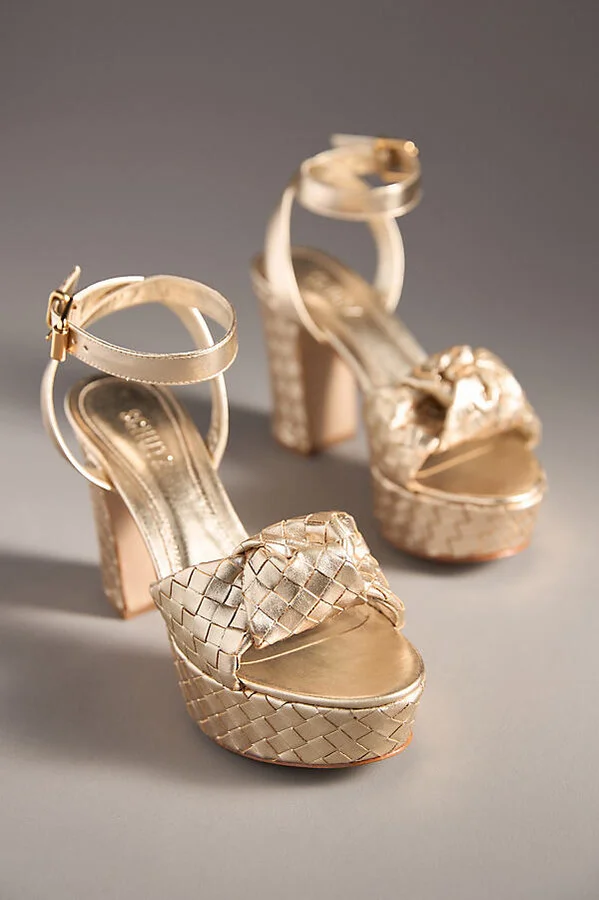 Kareena Knot Platform Heels - Image 2