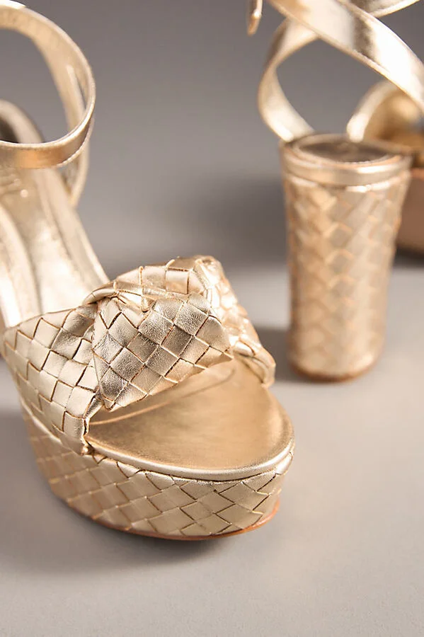 Kareena Knot Platform Heels - Image 3