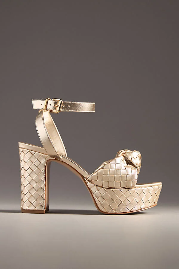 Kareena Knot Platform Heels