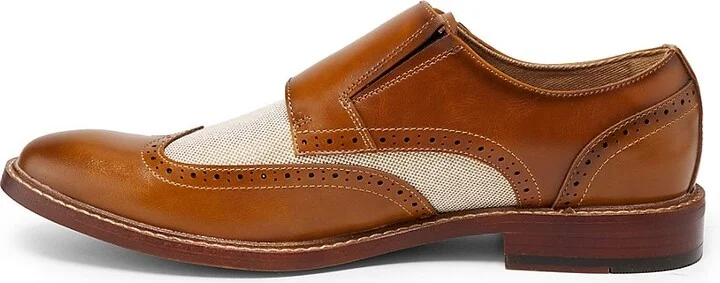 Karell Brogue Monk Strap Shoes - Image 4