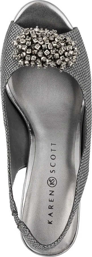 Karen Scott Breena Slingback Peep-Toe Pumps, Created for Macy's - Image 4