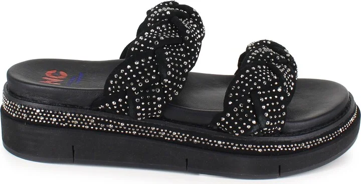 Karena Braided Platform Slide Sandal - Image 3