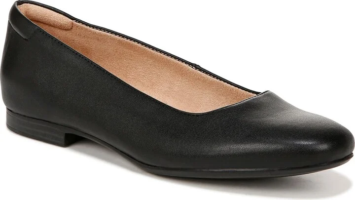 BLACK FAUX LEATHER