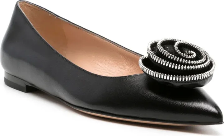 Karina 05 leather ballerina shoes - Image 2