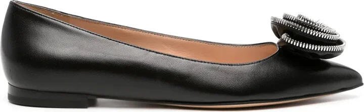 Karina 05 leather ballerina shoes