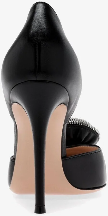 Karina 105 Nappa Leather Pumps - Image 2