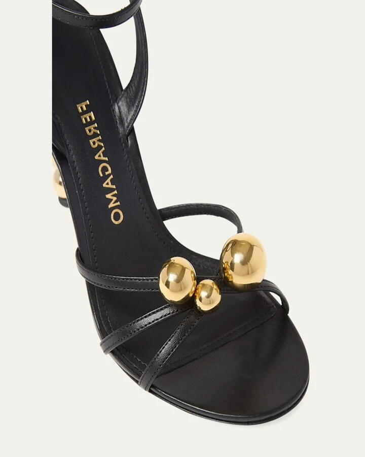 Karina Strappy Spheres Ankle-Strap Sandals - Image 2