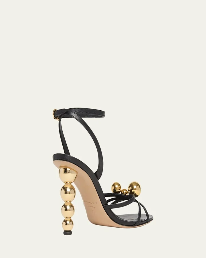 Karina Strappy Spheres Ankle-Strap Sandals - Image 3