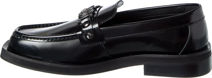 Karl Lagerfeld Box Leather Loafer - Image 2