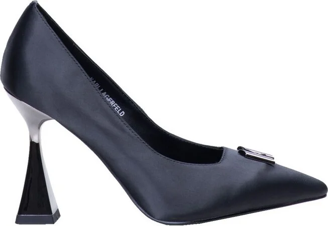Karl Lagerfeld Debut Brooch Court Pointed-Toe Pumps