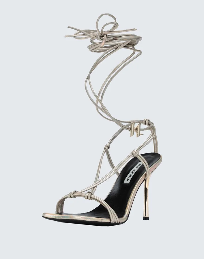 Karl Lagerfeld Gala Shimmer Longlace Woman Sandals - Image 4