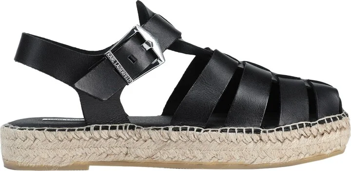 Karl Lagerfeld Kamini Stack Gladiator Sandal Woman Espadrilles - Image 3