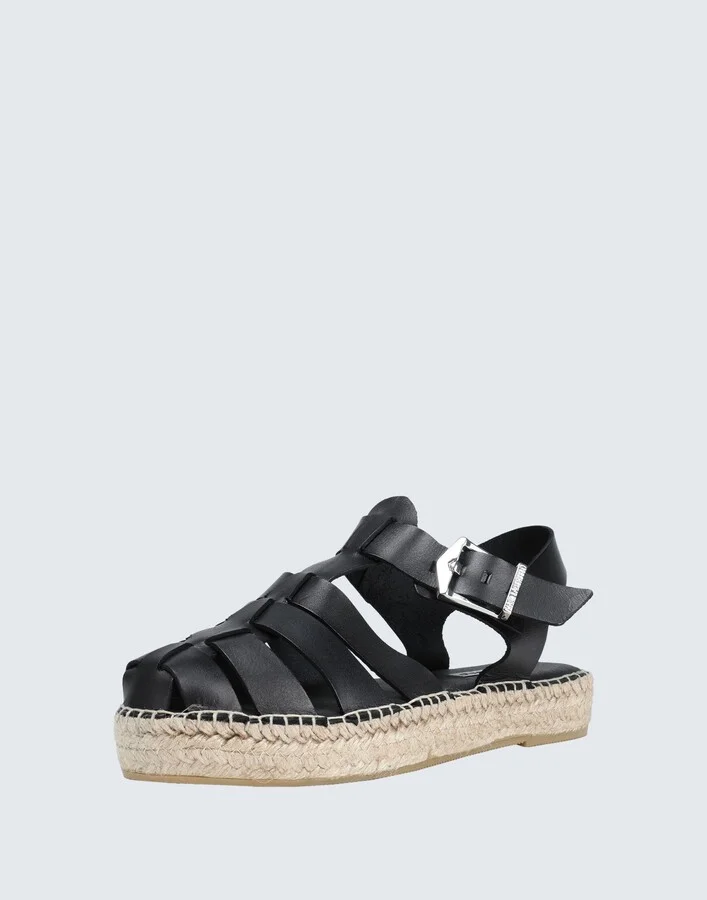 Karl Lagerfeld Kamini Stack Gladiator Sandal Woman Espadrilles - Image 4