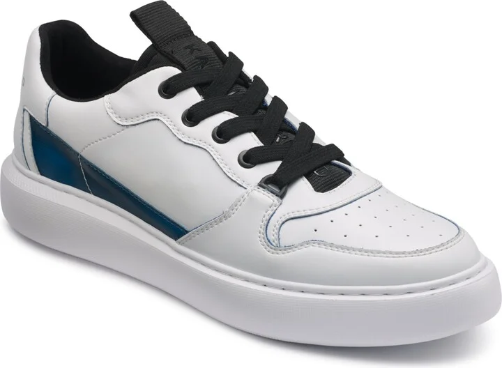 Karl Lagerfeld Men's Lace Up Perforated Toe Sneaker
