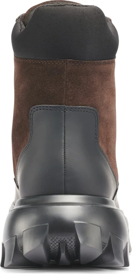 Karl Lagerfeld Men's Suede Workboot on Lightweight Lug Sole Boot - Image 6