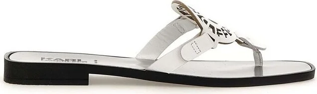Karl Lagerfeld Open Toe Slip-On Sandals