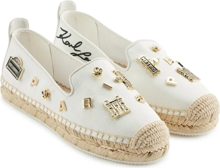 Karl Lagerfeld Paris Cushioned Insole Everyday Michaela Rue Pins-Women's Shoe Platform