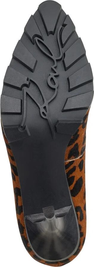 Karl Lagerfeld Paris Madelyn Slip On Pointed Toe Lug Sole Pumps - Image 5