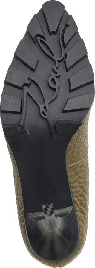 Karl Lagerfeld Paris Madelyn Slip On Pointed Toe Lug Sole Pumps - Image 9