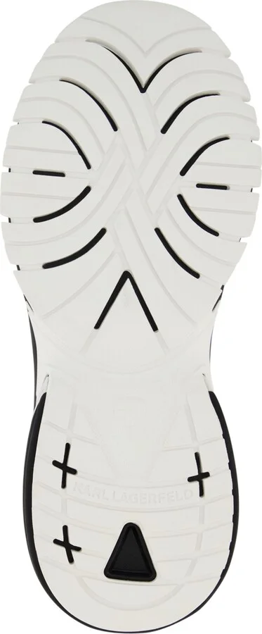 Karl Lagerfeld Paris Men's Chunky Two Tone Sole Leather Sneakers - Image 5