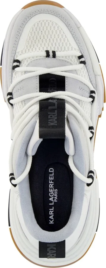 Karl Lagerfeld Paris Men's Criss Cross Lace Up Chunky Sole Sneakers - Image 4