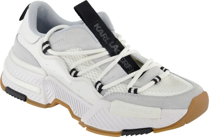 Karl Lagerfeld Paris Men's Criss Cross Lace Up Chunky Sole Sneakers
