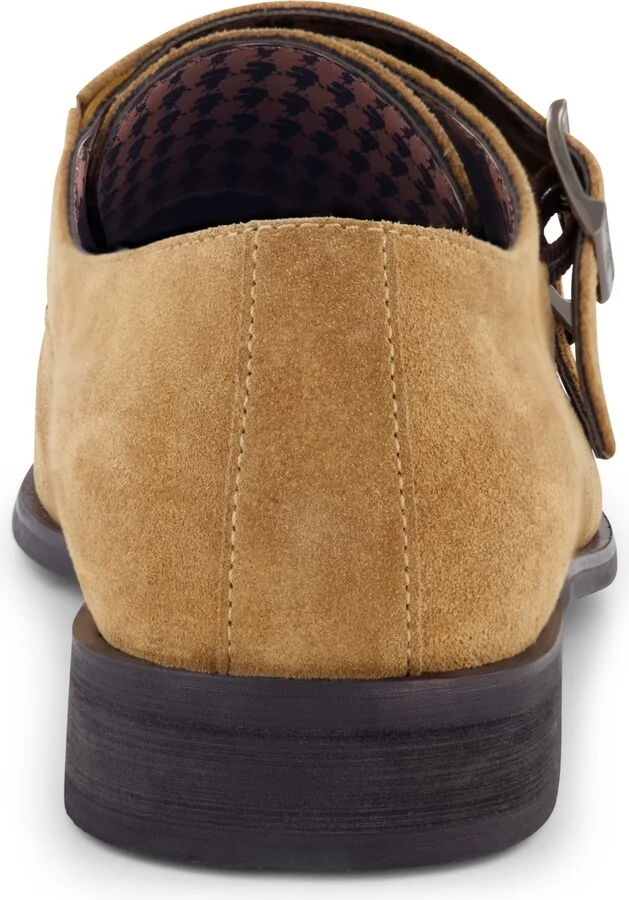Karl Lagerfeld Paris Men's Double Monk Cap Toe Dress Shoe - Image 5