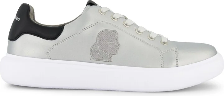Karl Lagerfeld Paris Men's Embroidered Karl Head Profile Sneakers - Image 2