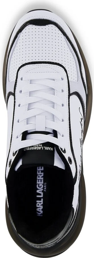 Karl Lagerfeld Paris Men's Embroidered Signature Logo Running Sneakers - Image 4