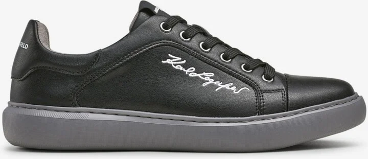 Karl Lagerfeld Paris Men's Embroidered Signature Logo Sneaker - Image 2