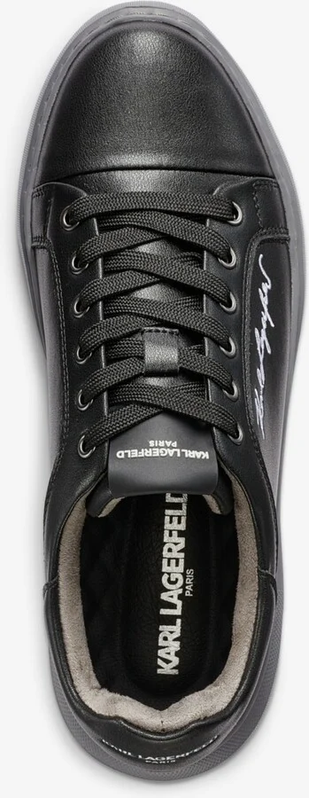Karl Lagerfeld Paris Men's Embroidered Signature Logo Sneaker - Image 4