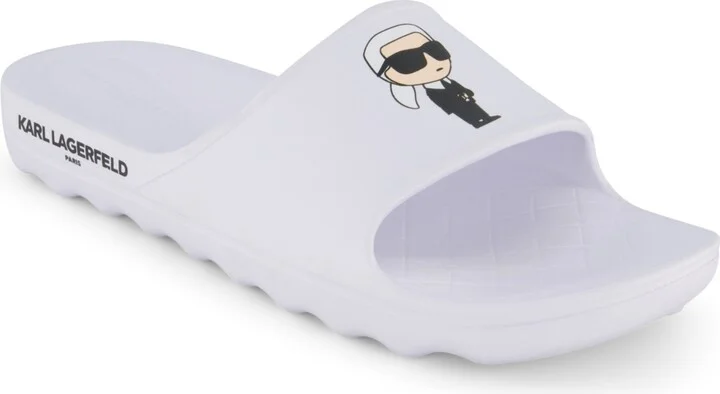 Karl Lagerfeld Paris Men's Karl Print Slides