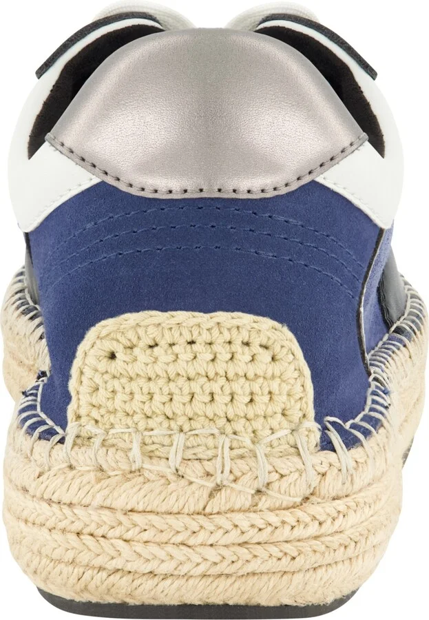 Karl Lagerfeld Paris Men's Lace Up Espadrille Chunky Sole Sneakers - Image 3
