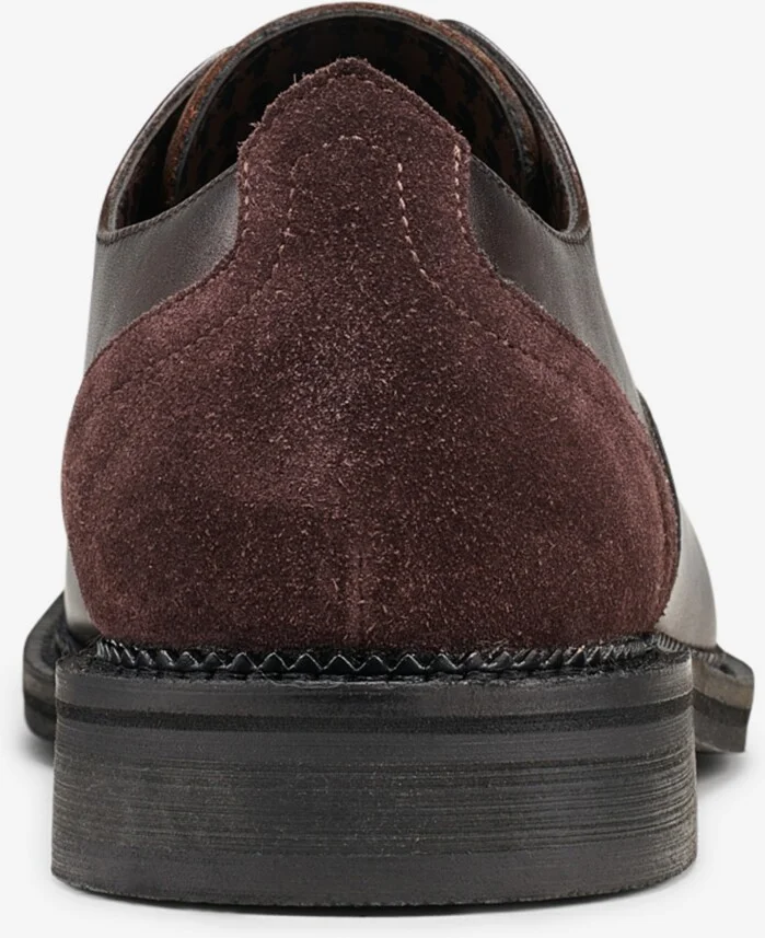 Karl Lagerfeld Paris Men's Leather Cap Toe Derby Lace-Up Shoe - Image 3