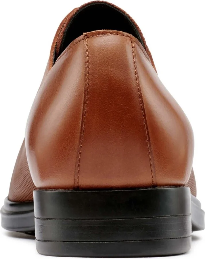 Karl Lagerfeld Paris Men's Leather Cap Toe Derby Lace-Up Shoes - Image 7