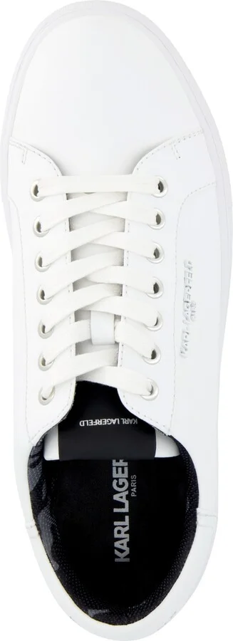 Karl Lagerfeld Paris Men's Logo Plain Toe Bit Sneakers - Image 5