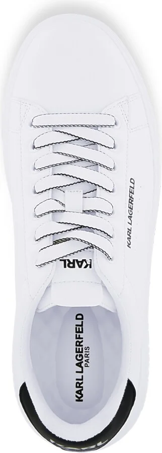 Karl Lagerfeld Paris Men's Logo Plain Toe Sneakers - Image 4
