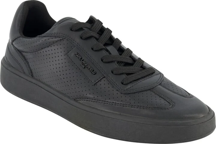 Karl Lagerfeld Paris Men's Perforated Logo Sneakers