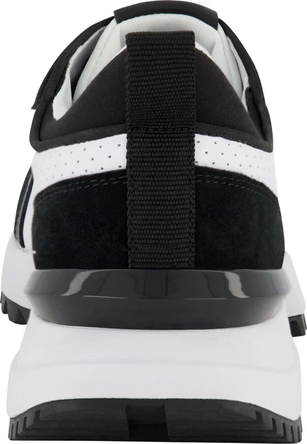 Karl Lagerfeld Paris Men's Perforated Metal Logo Running Sneakers - Image 3