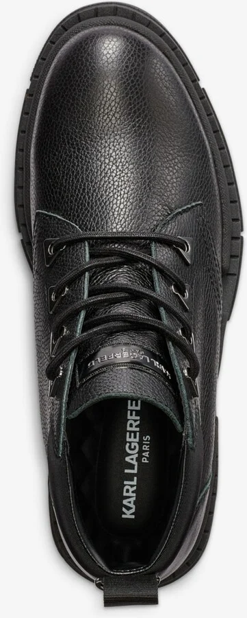 Karl Lagerfeld Paris Men's Tumbled Leather Chukka Boot - Image 5