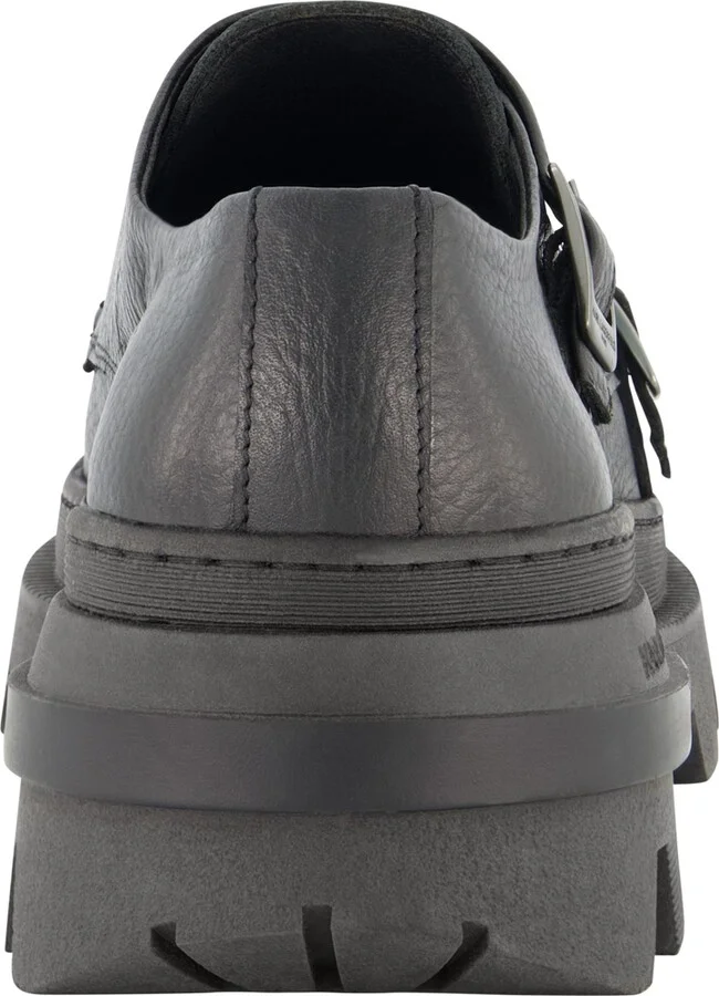 Karl Lagerfeld Paris Men's White Label Leather Double Buckle Monk Strap Loafers - Image 3