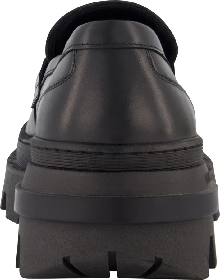 Karl Lagerfeld Paris Men's White Label Leather Lug Sole Loafers - Image 3